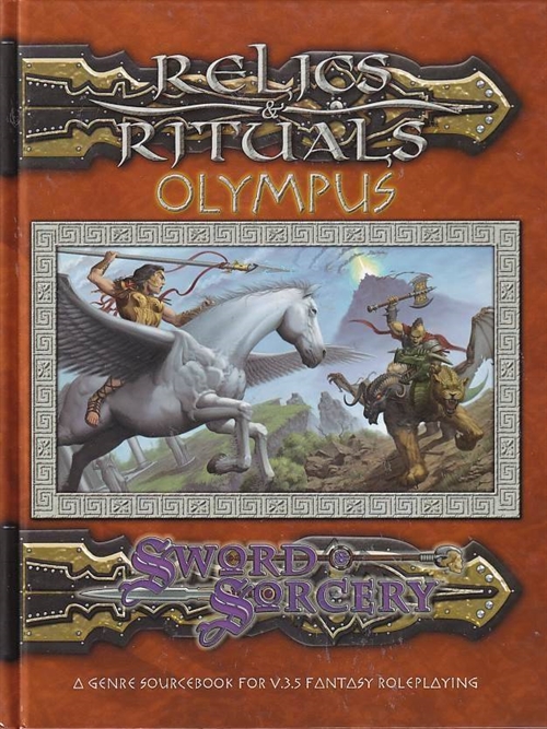 Dungeons & Dragons 3.5 - Relics & Rituals Olympus (Genbrug)